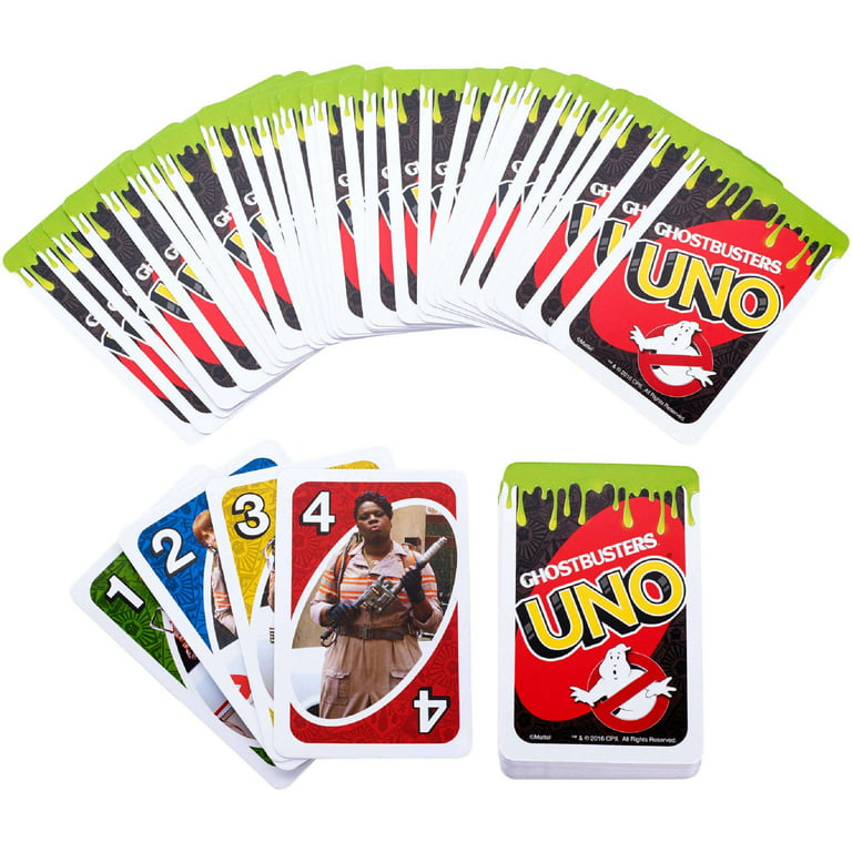 Uno Non-Partisan Card Game for 2-10 Players Ages 7Y+ 