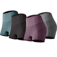 thumbnail image 3 of Pantalones cortos de yoga para mujer Cintura alta Push Up Seamless Bodycon Gym, 3 of 8