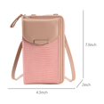 thumbnail image 3 of Compact Crossbody Phone Purse with Card Slots - RFID-Blocking Wallet for Credit Cards & Mobile Devices, 3 of 7