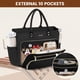 thumbnail image 3 of Bolsa de mano LOVEVOOK Teacher para mujer, trabajo, con soporte para portátil, color negro, 3 of 9