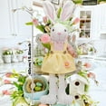thumbnail image 1 of Easter Doll With Carrots And Flowers Cute Doll Decoration Festival Decoration, 1 of 8