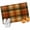 Orange, Green, Brown, variant on 2x3 Washable Area Rugs,Vintage Fall Brown Lattice Plaid Non-Slip Soft Rug Large Indoor Carpet,Autumn Buffalo Check Linen Floor Rugs for Home Living Room Bedroom Dining Room Office