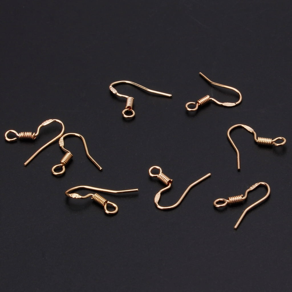 10pieces/set Earring Hooks Hypoallergenic Ear Wires For Jewelry Making Bulk