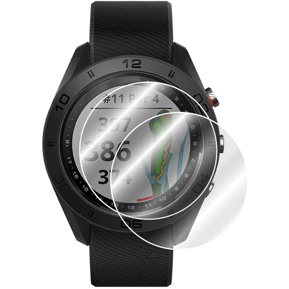 Garmin Epix Pro (Gen 2), 42mm, Sapphire, Soft Gold Steel, Light Sand 010-02802-10 Bundle with Deco Essentials Charging Dock, 3 Pack Silicone Dust Cover and 2-Pack Screen Protector