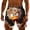 Pants-292Black, variant on Swim Shorts for Men Goofy Duck Face Print Elastic Waist Pockets Swim Trunks Breathable Funny Beach Shorts Novelty Summer Swimming Outfits