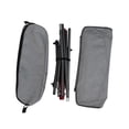 thumbnail image 2 of Silla plegable de aluminio con respaldo alto, ideal para camping, festivales al aire libre y eventos deportivos, tamaño pequeño, resistente hasta 150 kg., 2 of 6