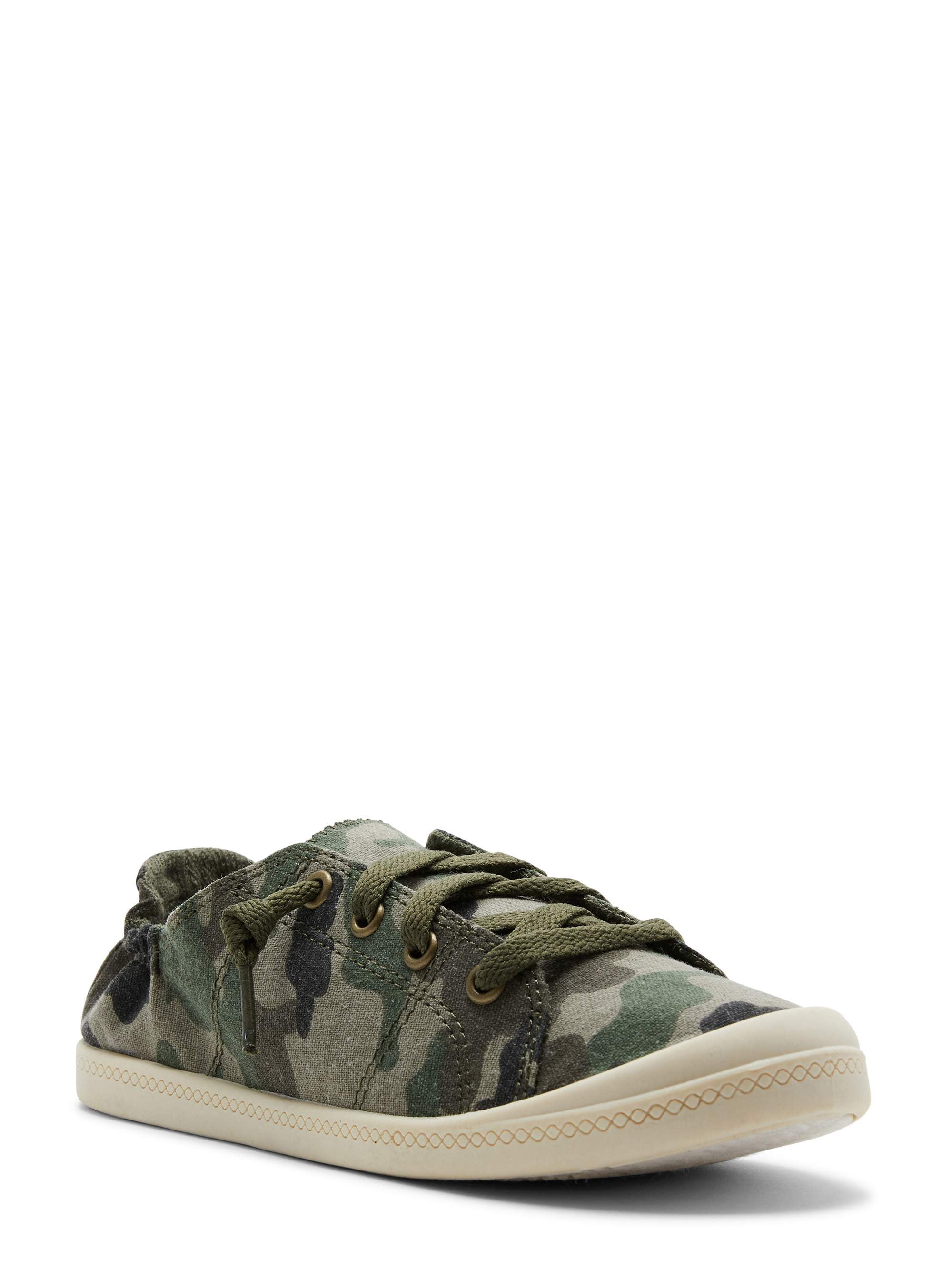 Women Lightweight Camouflage Tree Shoes Canvas Sneakers 