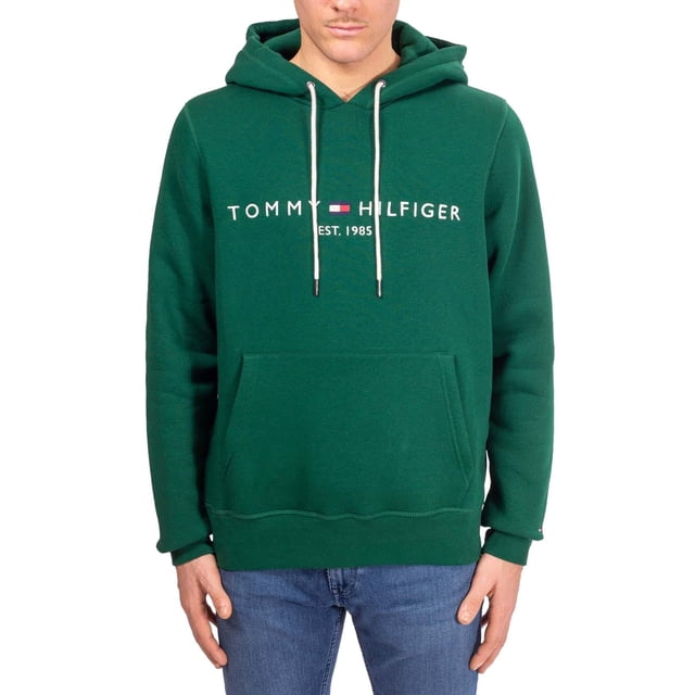 Sudadera con capucha Tommy Hilfiger bordado con el logotipo de Tommy para hombre