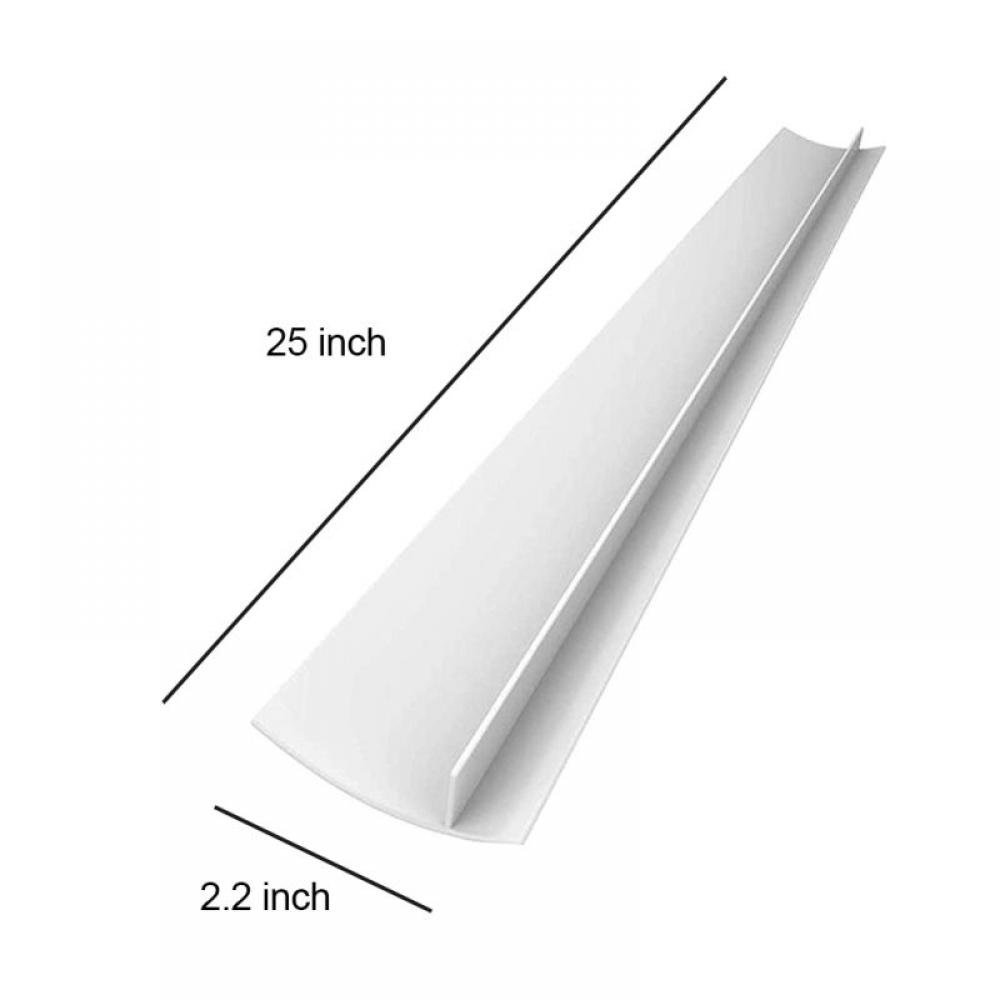 2 Colors Silicone Gap Cover, Silicone Gap Stopper Kitchen Stove Counter