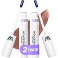 thumbnail image 2 of Wonder Blading Masque à Lèvres Pelable, 2 Pack - Longue Durée, Imperméable et Résistant au Transfert, Teinte à Lèvres Mate Marron (Masque Hush), 2 of 5