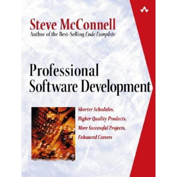 Pre-Owned Professional Software Development: Shorter Schedules, Higher Quality Products, More Successful Projects, Enhanced Careers (Paperback) 0321193679 9780321193674