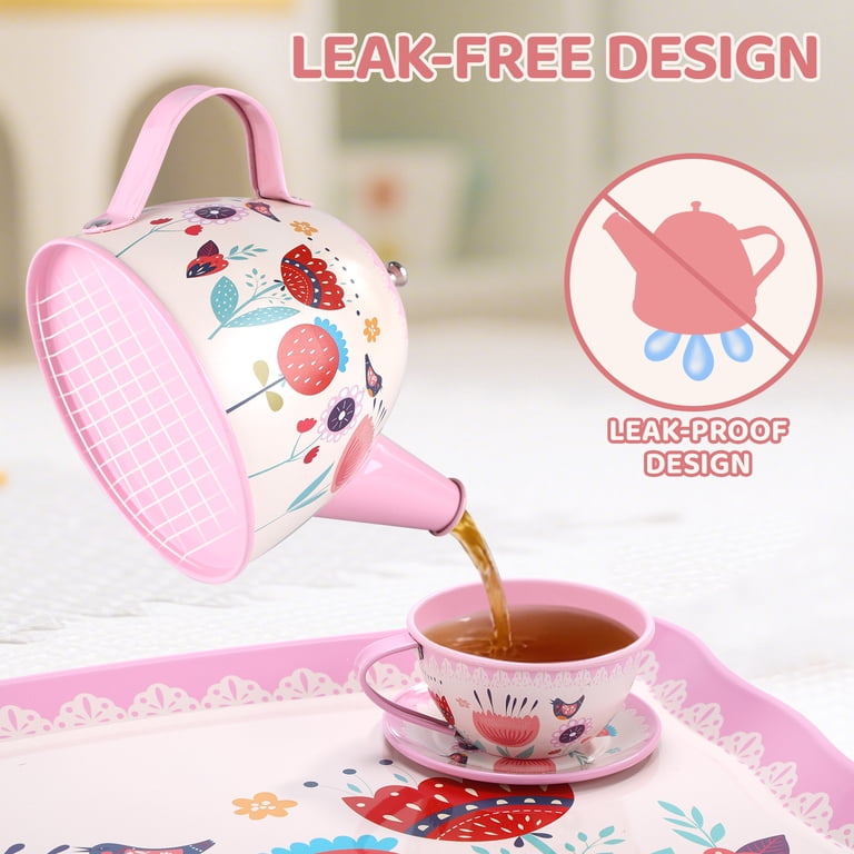 JoyStone Princess Tea Set, 19 Pieces with Carrying Case photo 8