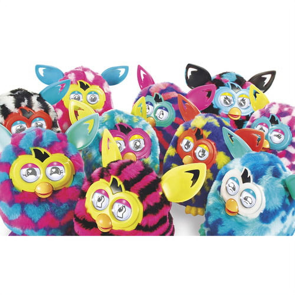 Furby Boom Plush Toy Teal Pattern Edition