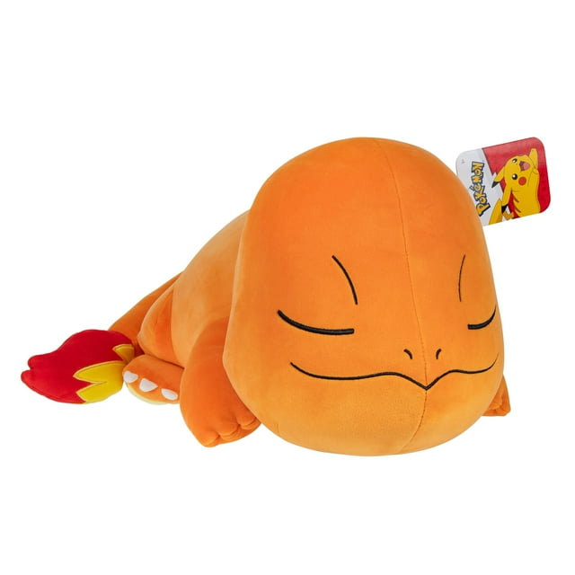 Pokémon de peluche Sleeping Glumanda de 45 cm, con licencia oficial