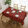 thumbnail image 2 of Rectangle Table Cloth, Clan Bruce Tartan Resistant Washable Tablecloth Decorative Table Cover for Dining, Indoor and Outdoor, 2 of 6
