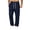 Navy, variant on Eygvbb Men's Cargo Sweatpants Elastic High Waist Drawstring Loose Fit Winter Warm Pants With Pockets Casual Outdoor Daily Wear Bottoms