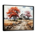thumbnail image 2 of Designart "Farmhouse euphony" Farm Floater Framed Canvas Print, 2 of 7