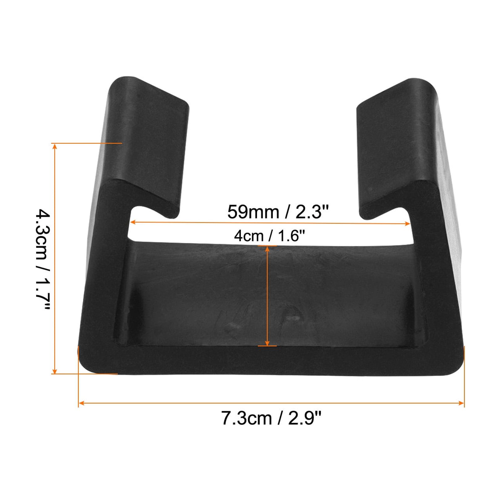 Unique Bargains Patio Furniture Clip Rattan Furniture Clamps Wicker Fasteners Black 8