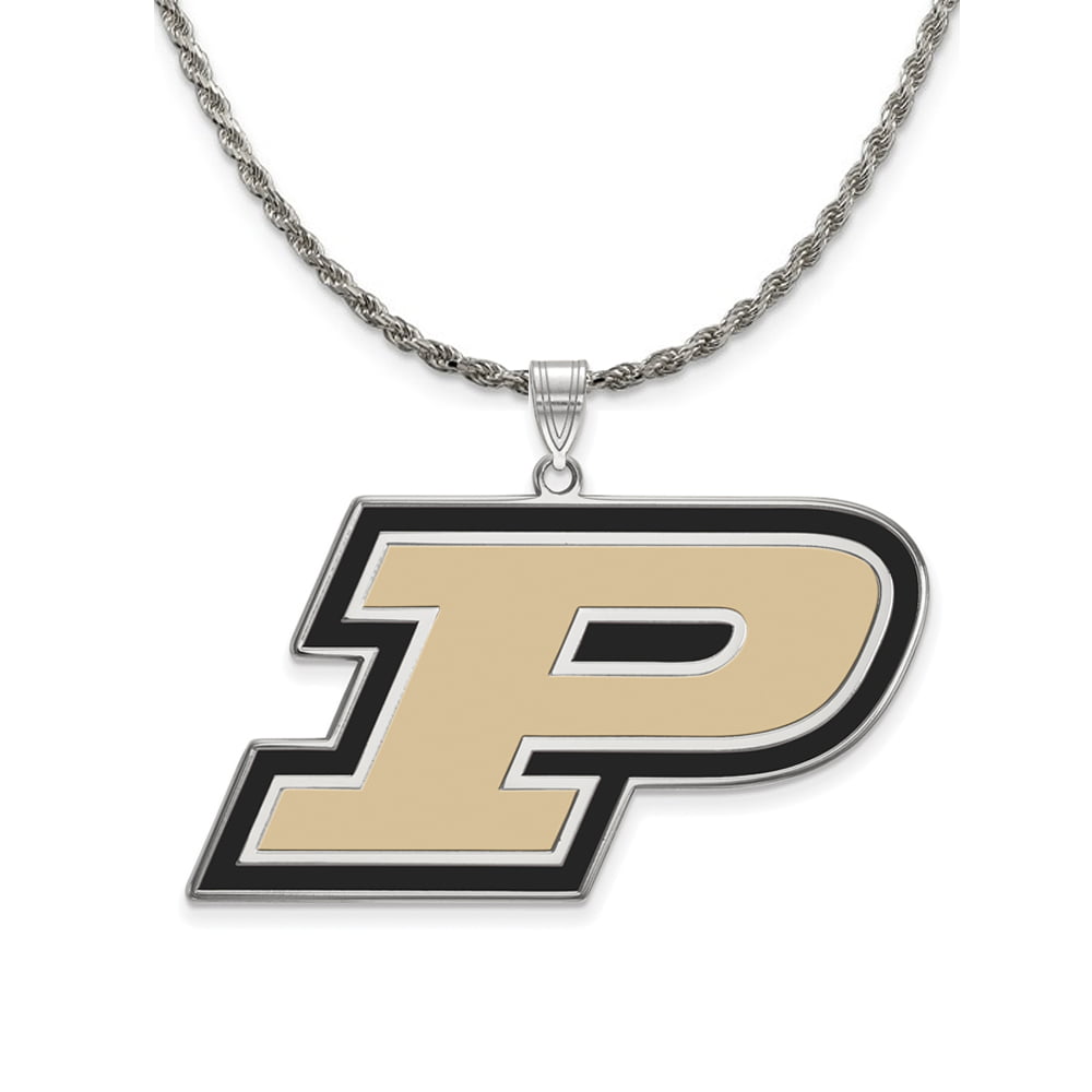 Purdue University Boilermakers Heart Stud Earring See Image on Model for Size Reference