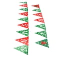 thumbnail image 4 of Drapeaux Triangulaires Bannière Triangle Rouge Vert Drapeau Drapeau Triangulaire Performance Solide, 4 of 8