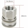 thumbnail image 4 of y Pressure Washer Adapter Kit, Quick Disconnect Kit, 3/8 Female Fitting, 5000 PSI, 4 of 5