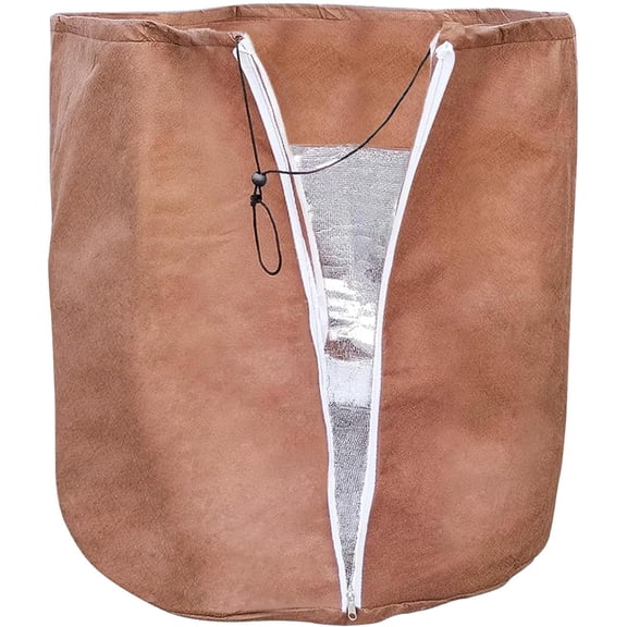 Plant Cover Freeze Protection, Winter Plant Covers, Plant Frost Cover, Tree Plant Freeze Protection Covers, Planter Plant Winter Frost Blanket with Zip for Vegetables And Flowers Flower Protect