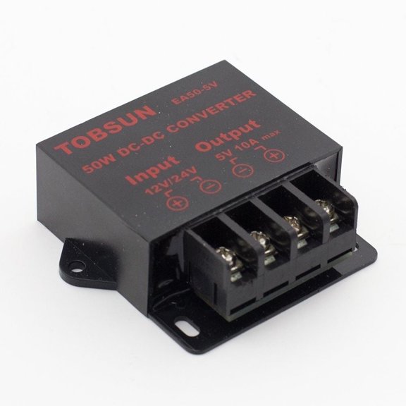SUPERNIGHT Stable 5V 10A Converter Step Down Regulator Low-Voltage System Power Supplies Transformer DIY Project Power Regulator