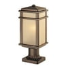 Feiss Mission Lodge Outdoor Post Lantern - 16H in. Corinthian Bronze