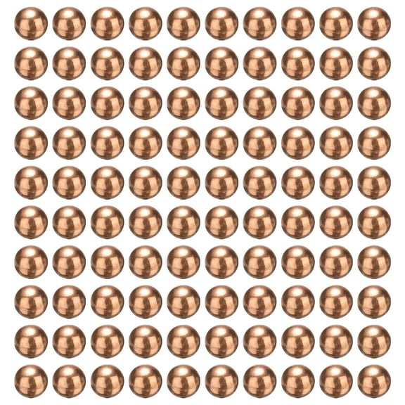 300 Pack Bearing Balls, 1mm Diameter Precision Solid Copper Bearing Balls Pure Copper Ball Spheres for Machinery, Automotive, and DIY (T2 Copper)