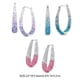 thumbnail image 2 of Sonducket Pendientes curvos de 2 uds., delicados pendientes redondos de cristal a la moda, exquisitas orejas que combinan con todo, joyería, regalos de Ropa, zapatos y accesorios Miscelánea Rosa 1 Sonducket AP016559-03, 2 of 6