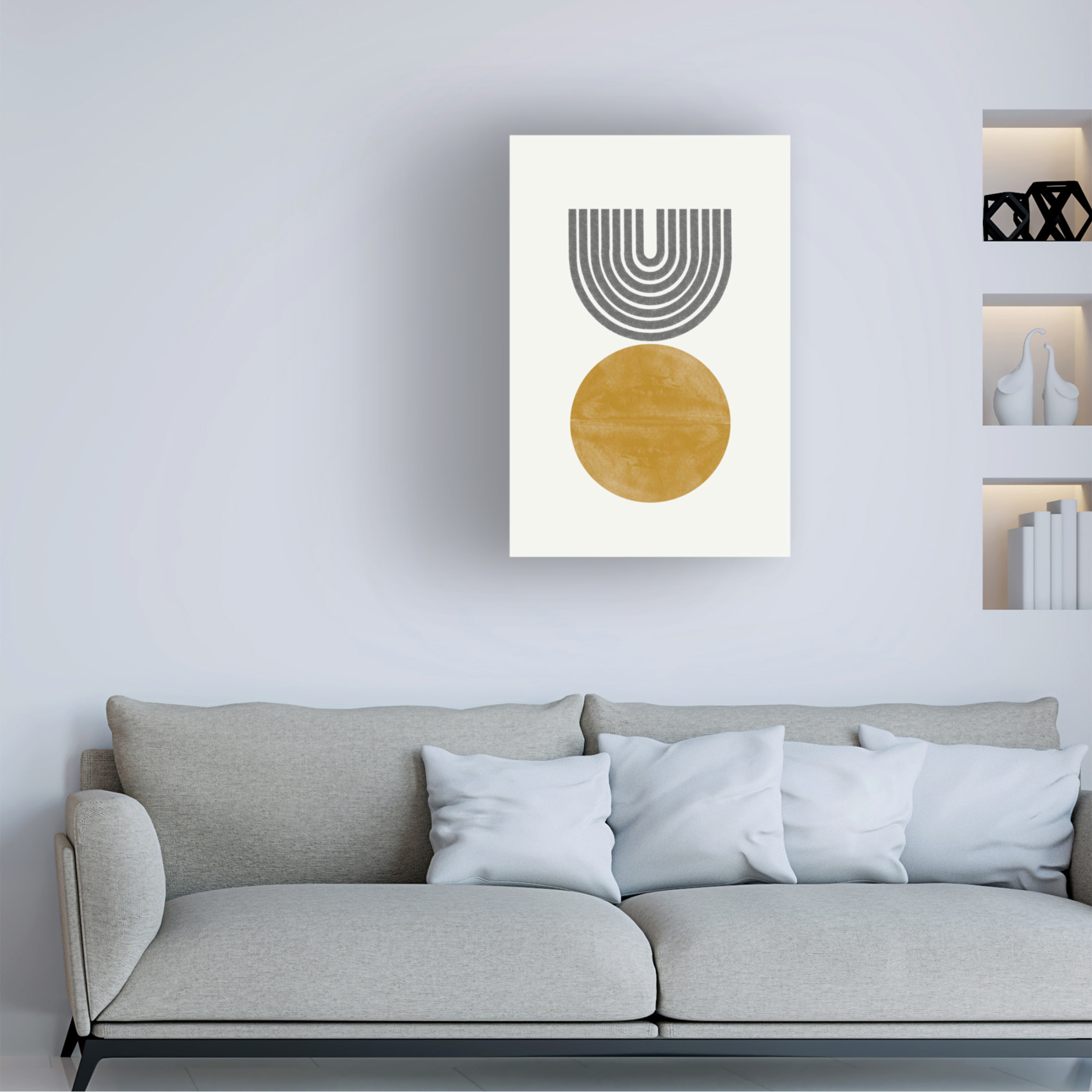 Trademark Fine Art THE MIUUS STUDIO Retro Move Canvas Wall Art