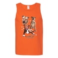 thumbnail image 2 of If It's Not a Pitbull It's Just a Dog Gift | Mens Dog Lover Graphic Tank Top, Orange, Small, 2 of 3