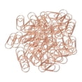 thumbnail image 3 of Ruiboury 100x Paper Clips Cute Metal Paperclips Notebook for Office School Rose Gold 20mm 1Set, 3 of 6