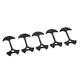 thumbnail image 1 of S SERENABLE 5 Pieces of Multifunction Camping Tarp Fixed Rope Loop Non- Knot - Black, 1 of 7