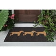 thumbnail image 3 of Liora Manne Frontporch Yellow Labs Indoor Outdoor Rug Charcoal, 3 of 7