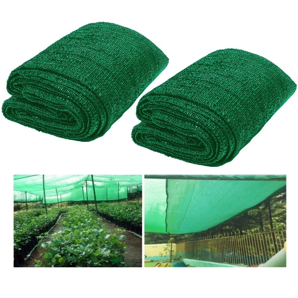 2 Pc Garden Netting Heavy Duty 23-1/4 Ft Anti Bird Plants Fruits Protective Net 