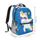 thumbnail image 2 of Disketp Cool Unicorn Star Golden Mochila Estampada para Hombre y Mujer – Mochila Ligera Clásica con Múltiples Bolsillos para Universidad, Trabajo y Viajes-One Size, 2 of 5