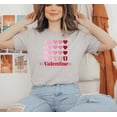 thumbnail image 2 of I LOVE VALENTINE Graphic Plus Short sleeve T-Shirt, 2 of 8