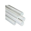 Mailing Tubes with Caps, 2" x 9", White, 50/Case