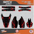 thumbnail image 2 of Kalair GFX Graphics Kit for Honda CRF150R (2007-2023) Twitch Series, 2 of 5