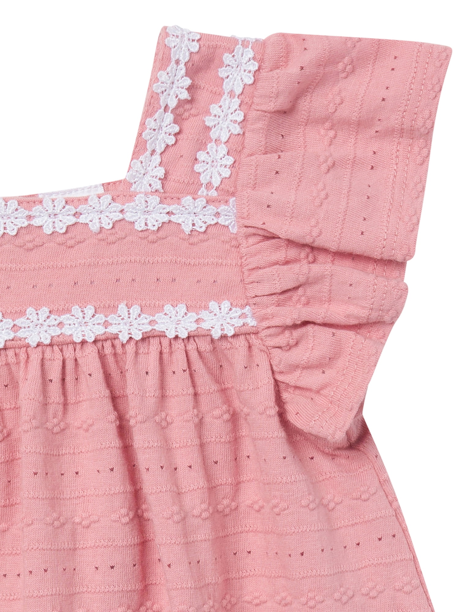 Modern Moments by Gerber Baby Girl Bloomer Outfit Set, 2- Piece, Sizes 0/3 Months - 24 Months