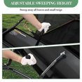 thumbnail image 4 of Towallmark Lawn Sweeper, 44 Inch Tow Behind Leaf Collector, Heavy Duty Grass Sweeper With Adjustable Height, Large Capacity Debris Collector For Yard Lawn Care, Dumping Rope Design, 4 of 7