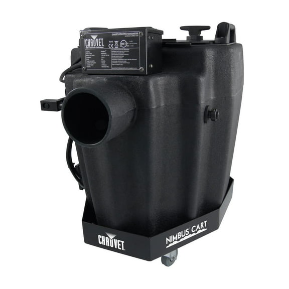 Chauvet DJ Nimbus Professional Dry Ice Smoke / Fog Machine & Nimbus Cart Package