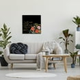 thumbnail image 2 of Stupell Industries I Will Make Way Isaiah 43:19 Spring Florals over Black, 24 x 24, Designed by Studio W, 2 of 6