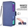 thumbnail image 4 of Samsung Galaxy A51-M40S Case, Cell Phone Leather Sleeve PU Leather Cover Wallet Cell Phone Case Cover Compatible for Samsung Galaxy A51-M40S Leather Case - Blue, 4 of 7