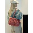 thumbnail image 7 of Sweet Ballet Style Shoulder Bag Handbag Pleated Bow Lazy Style Women Satchel Multiple pockets Large Capacity., 7 of 7
