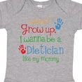 thumbnail image 4 of Inktastic Dietician Like Mommy Boys or Girls Baby Bodysuit, 4 of 5