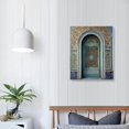 thumbnail image 3 of Nawypu  Sylvie Morocco Essaouira Door Framed Canvas Wall Art Beautiful Modern Art for Wall, 3 of 4