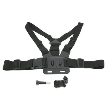 Tebru Adjustable Elastic Chest Strap Belt Harness Body Mount for OSMO Action Camera Accessories, Camera Strap Mount, Camera Chest Harness