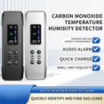 thumbnail image 4 of Portable Electrochemical Sensor CO Tester LCD Screen PPM Detector with Sound Light Alarm and Low Battery Reminder, 4 of 5
